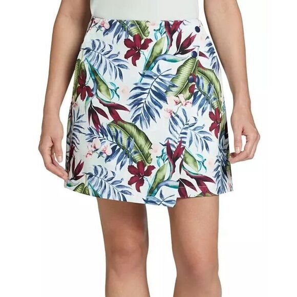 Walter Hagen lady NWT Women's 16” Palm Overlap Golf Skort Size 2 - Picture 1 of 7